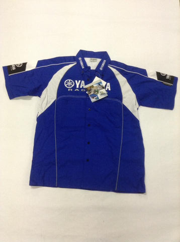 YAMAHA PADDOCK SHIRT BLUE