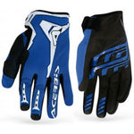 ACERBIS MX X1 GLOVES BLUE MEDIUM