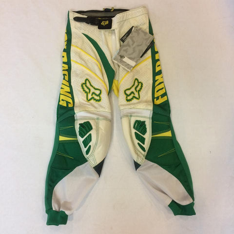 FOX PANTS YOUTH GREEN 26