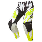 ALPINESTARS TECHSTAR PANTS BLACK WHITE YELLOW FLUO 30