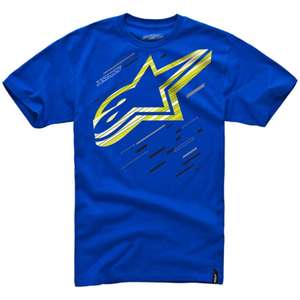 ALPINESTARS BURIED CLASSIC TEE ROYAL BLUE