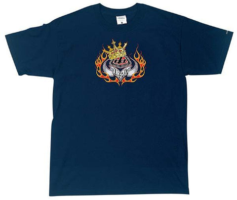 TLD KIDS CROWN TEE DARK BLUE