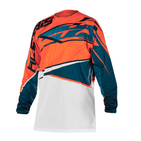 ACERBIS X-GEAR JERSEY WHITE ORANGE XL